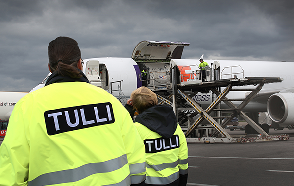 rahtiliikenteen valvonta ja Tulli